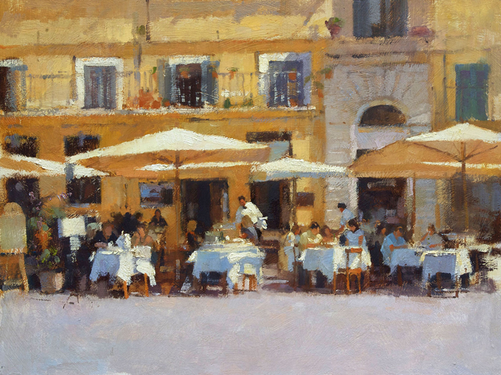 Street Cafe in Rome